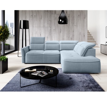 Sedací souprava MURILLO L pravá, světle modrá 1