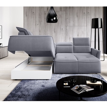 Sedací souprava MURILLO L levá, šedá 3