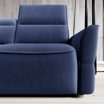 Sedací souprava MURILLO L levá, tmavě modrá 4