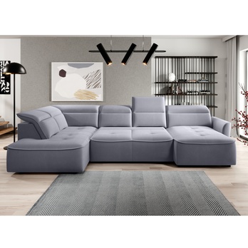 Sedací souprava MURILLO XL levá, šedá 2