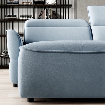 Sedací souprava MURILLO XL pravá, světle modrá 4