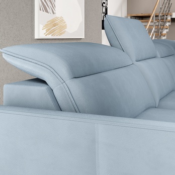 Sedací souprava MURILLO XL pravá, světle modrá 5