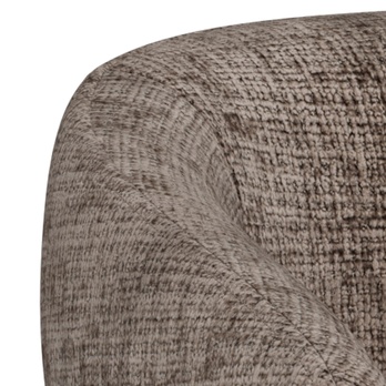 Jídelní židle MYLES tlumená hnědá/matný dub 8