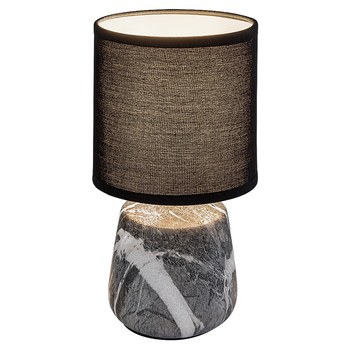 Stolní lampa NALISA 2 černá/šedá 3