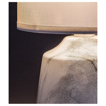 Stolní lampa NALISA 2 bílá/černobílá 2