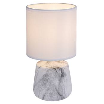 Stolní lampa NALISA 2 bílá/černobílá 3