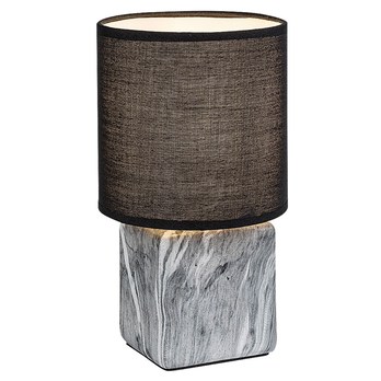 Stolní lampa NALISA černá/šedá 2