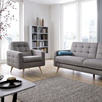 Křeslo  NAPPA 1 šedá 1