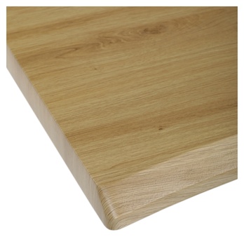 Jídelní stůl NARAGO divoký dub/černá, šířka 210 cm 6