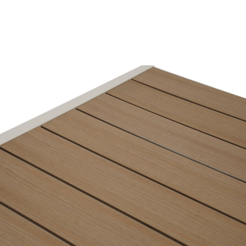 Zahradní stůl NARVIK béžová/teak 4