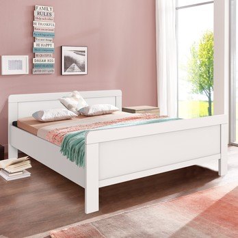 Postel NATHAN II bílá, 180x200 cm 1