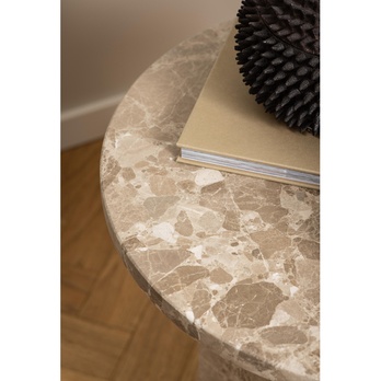 Odkládací stolek NAXOS světle hnědá 4