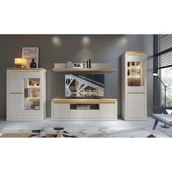 TV komoda  NAXXAR II kašmírová/dub stone 5