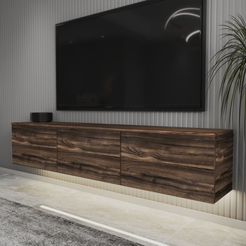 TV komoda NEON kaštan 1