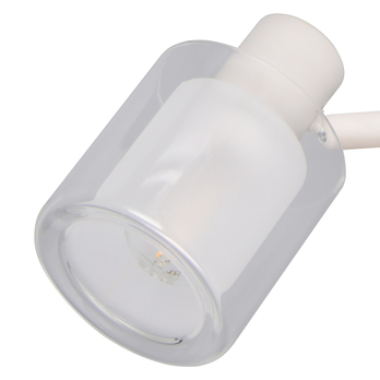 Stolní lampa NERALO šedobéžová/bílá 3