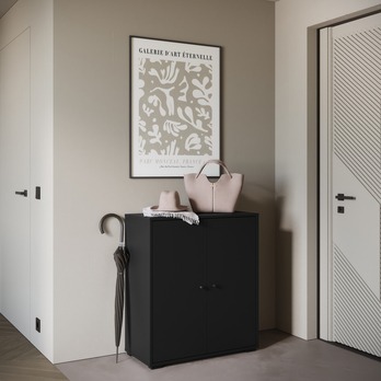 Botníková skříň NEREA 014 černá 1