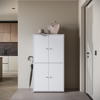 Botníková skříň NEREA 020 bílá 2