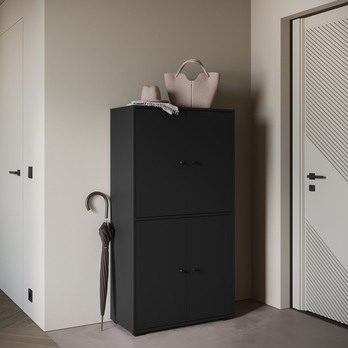 Botníková skříň NEREA 020 černá 1