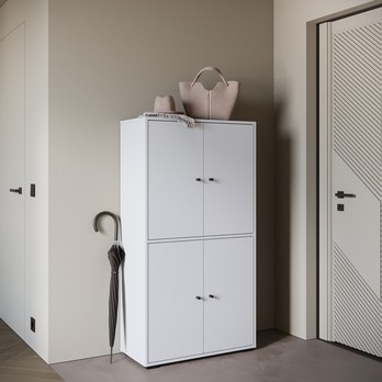 Botníková skříň NEREA 020 bílá 1