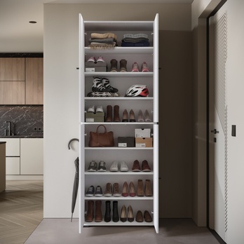 Botníková skříň NEREA 023 bílá 3