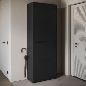 Botníková skříň NEREA 023 černá 1