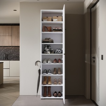 Botníková skříň NEREA 026 bílá 3