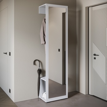 Předsíňová stěna NEREA bílá 1