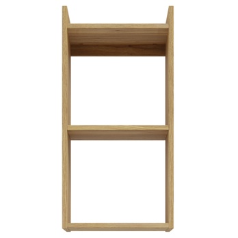 Nástěnný regál NESRYN dub mauvella, výška 68 cm 2