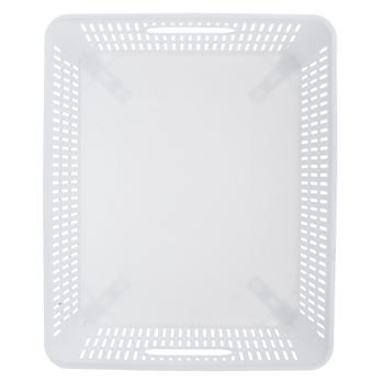 Stohovatelný košík NESTA M bílá 2