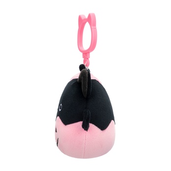 Klíčenka Squishmallows NETOPÝR EMILY černá/růžová 3