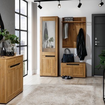 Předsíňový panel NEW YORK Y13 dub grandson/grafit 2