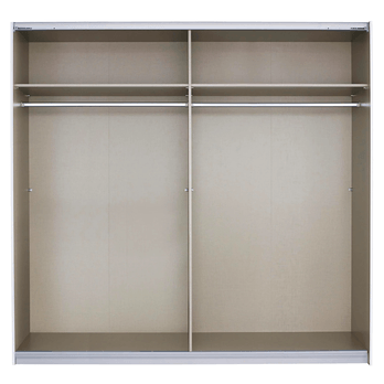 Šatní skříň NEWTON tmavě šedá/dub artisan 2