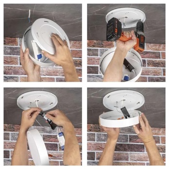 Stropní svítidlo NEXXO 2 bílá, průměr 12 cm 6