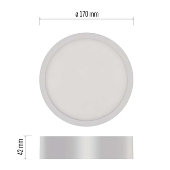 Stropní svítidlo NEXXO 2 bílá, průměr 17 cm 7