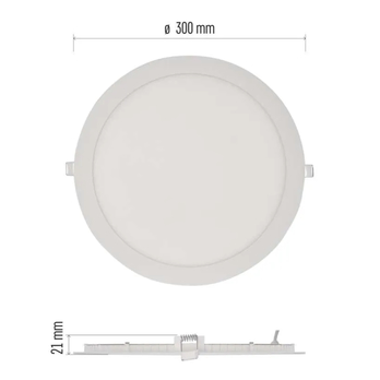 Stropní podhledové svítidlo NEXXO bílá, průměr 30 cm 8