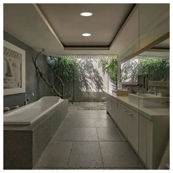 Stropní podhledové svítidlo NEXXO bílá, průměr 12 cm 1