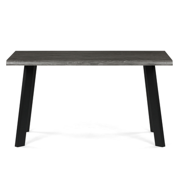 Jídelní stůl NIFON šedý dub/černá, šířka 140 cm 3