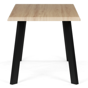 Jídelní stůl NIFON divoký dub/černá, šířka 140 cm 2