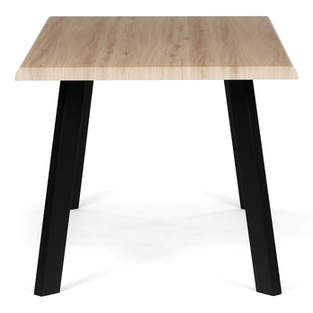 Jídelní stůl NIFON divoký dub/černá, šířka 160 cm 2