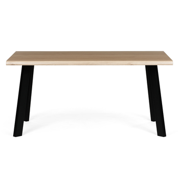Jídelní stůl NIFON divoký dub/černá, šířka 160 cm 3