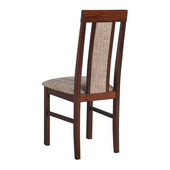 Jídelní židle NILA 2 NEW ořech/hnědá 1