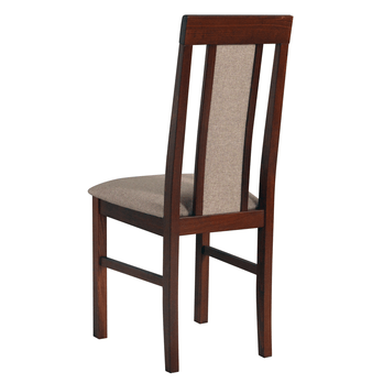 Jídelní židle NILA 2 NEW ořech/světle hnědá 1