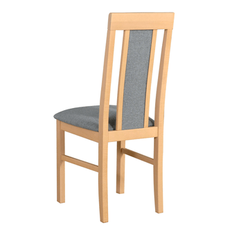 Jídelní židle NILA 2 NEW dub sonoma/světle šedá 1