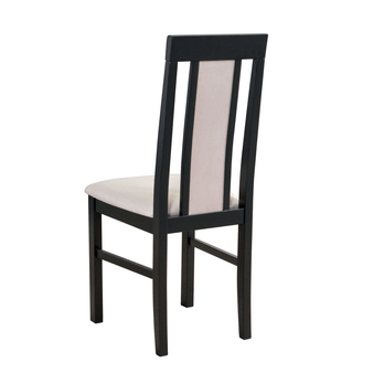 Jídelní židle NILA 2 NEW černá/béžová 1