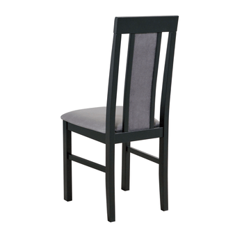Jídelní židle NILA 2 NEW černá/šedá 1