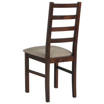 Jídelní židle NILA 8 světle hnědá 1