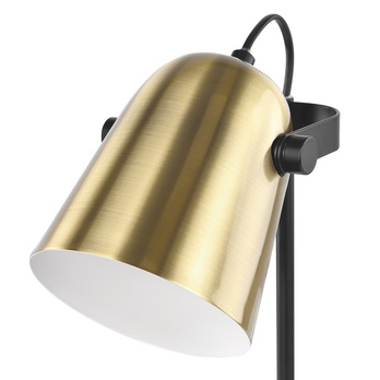 Stolní lampa NINA zlatá/černá 1