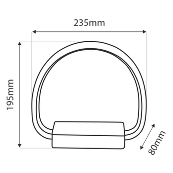 Stolní LED lampa NINA bílá/přírodní 2