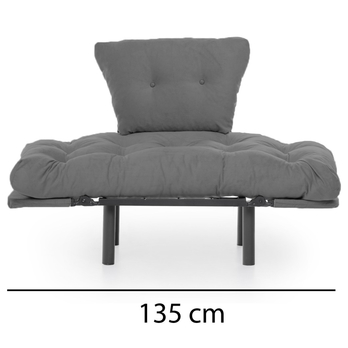 Křeslo NITTA šedá 4