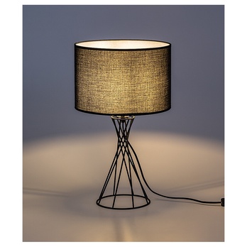 Stolní lampa NIVRA černá/zlatá 2